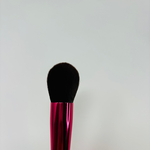 NWOT SHAINA B Miami Setting Powder Makeup Brush | Hot Pink Metallic - Picture 5 of 5